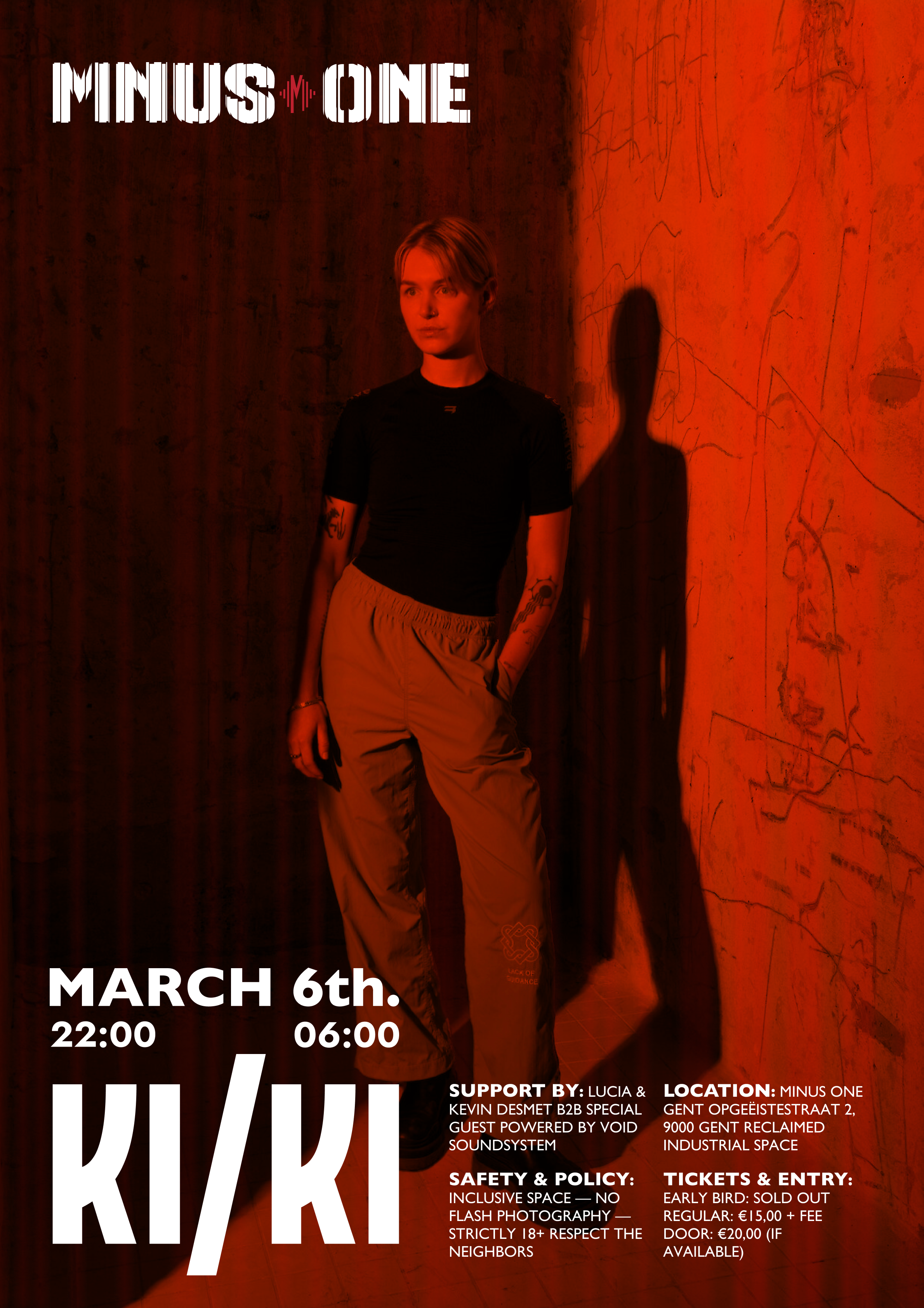 Minus One Affiche